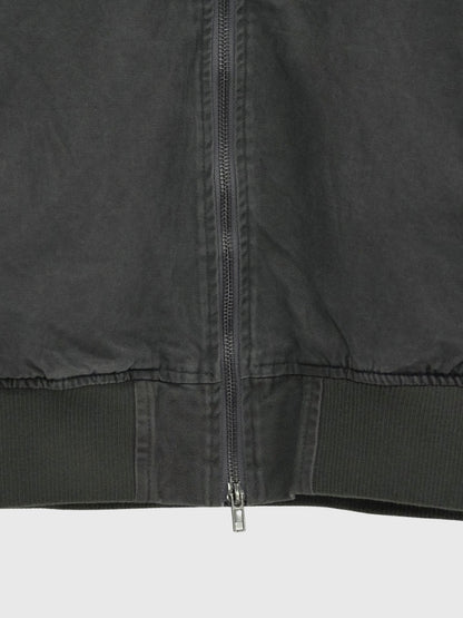double zip high neck jacket