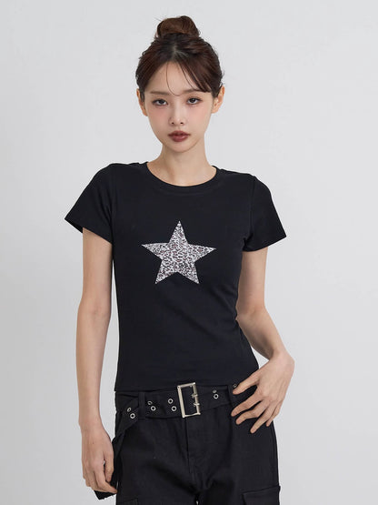 star leopard mini t