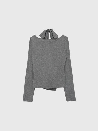 halter drape tops