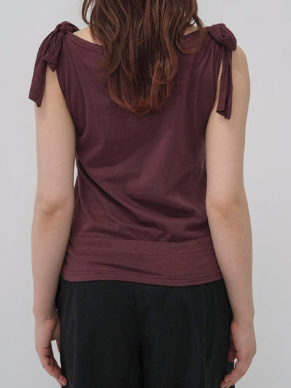 ribbon strap gather tops