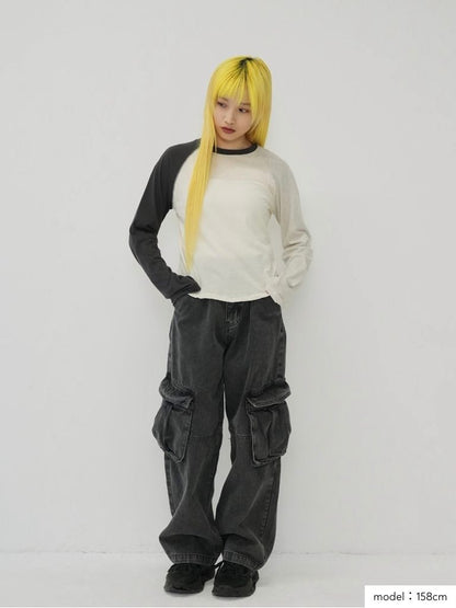 side flare raglan tops