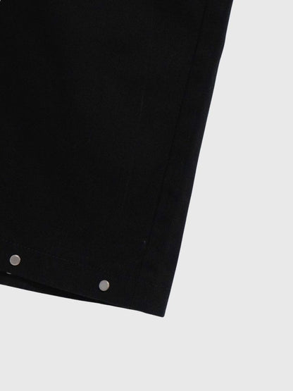 metal stud bermuda pants