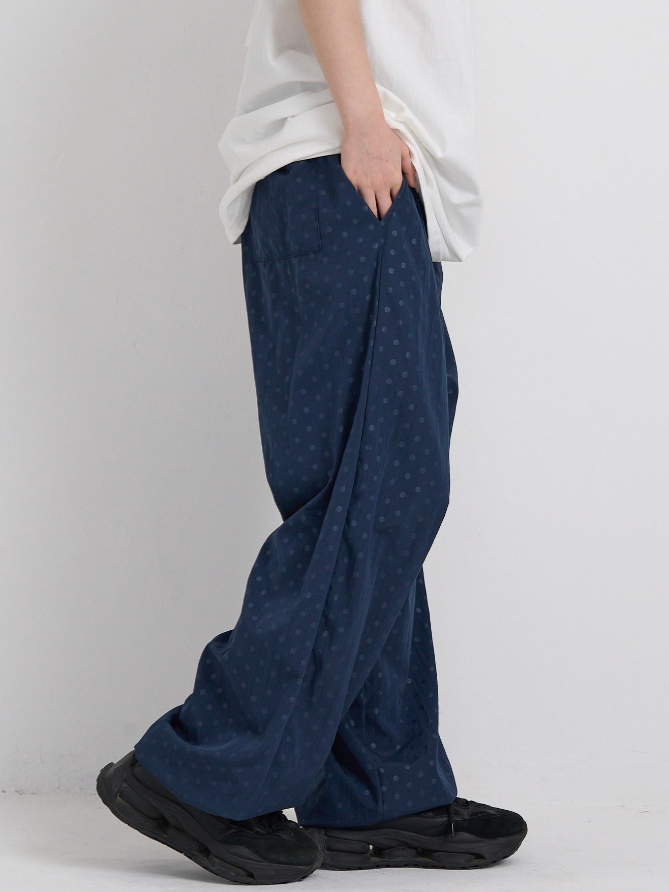 drawstring dot pants