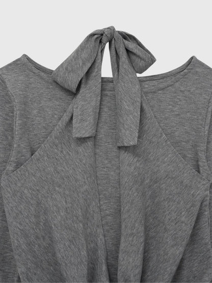 halter drape tops