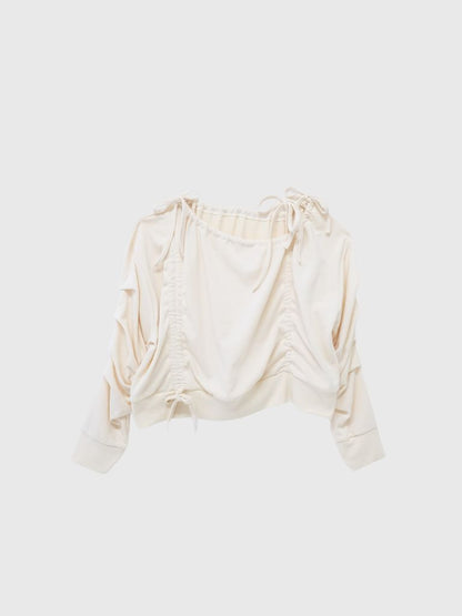 ribbon off shoulder tops