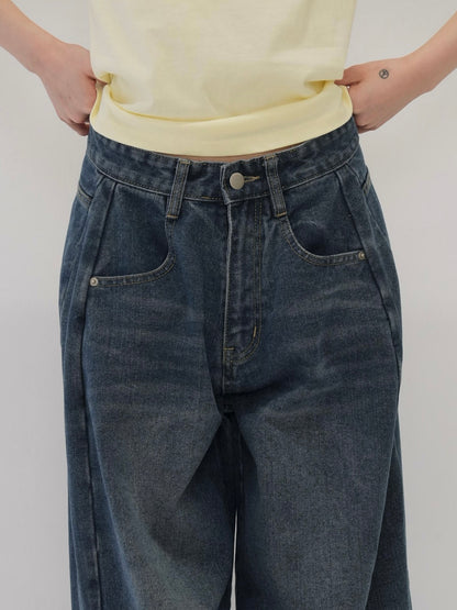 wide cut denim