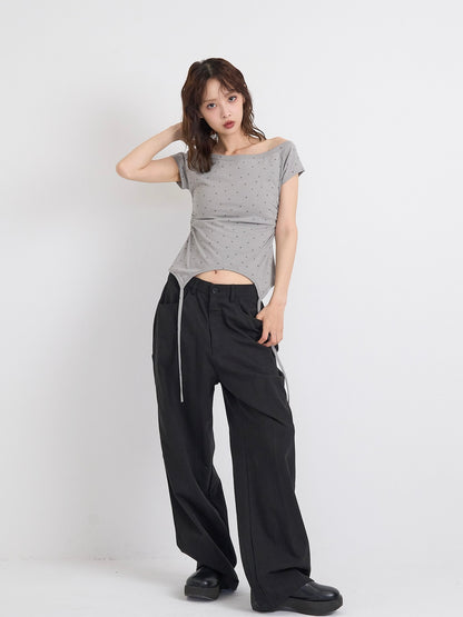 star shirring tops