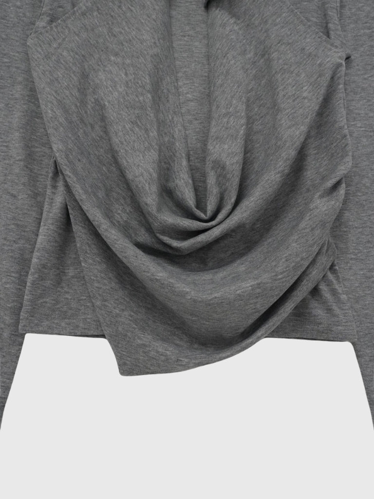 halter drape tops