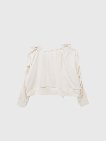 ribbon off shoulder tops