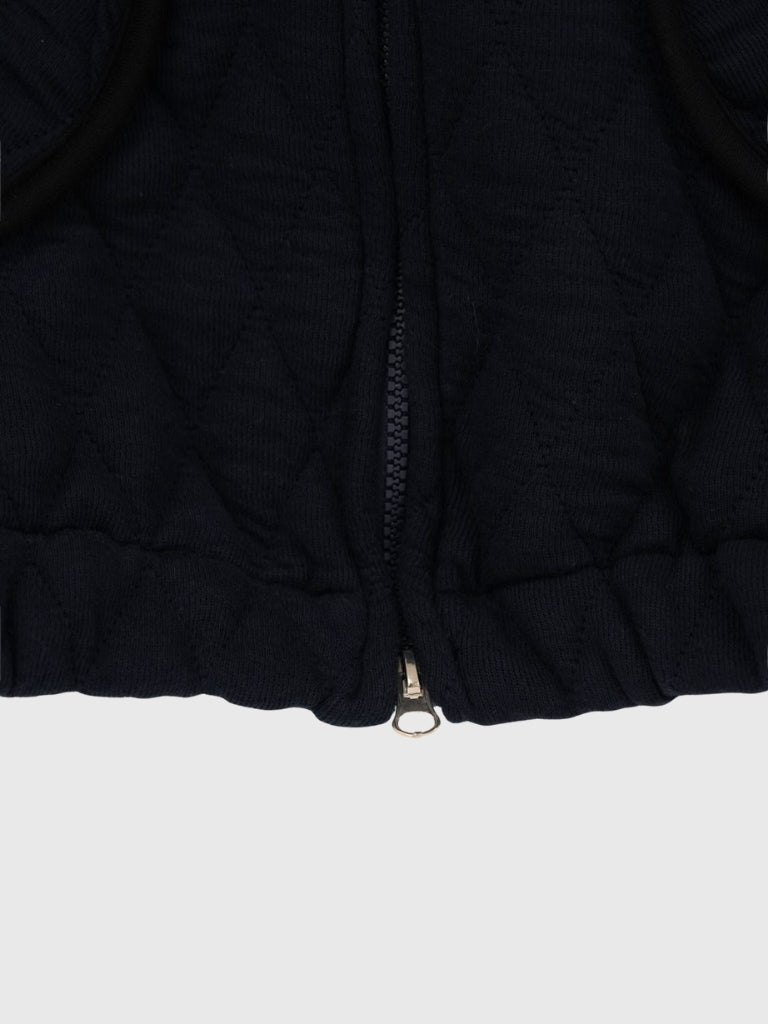 soft quilting hoodie