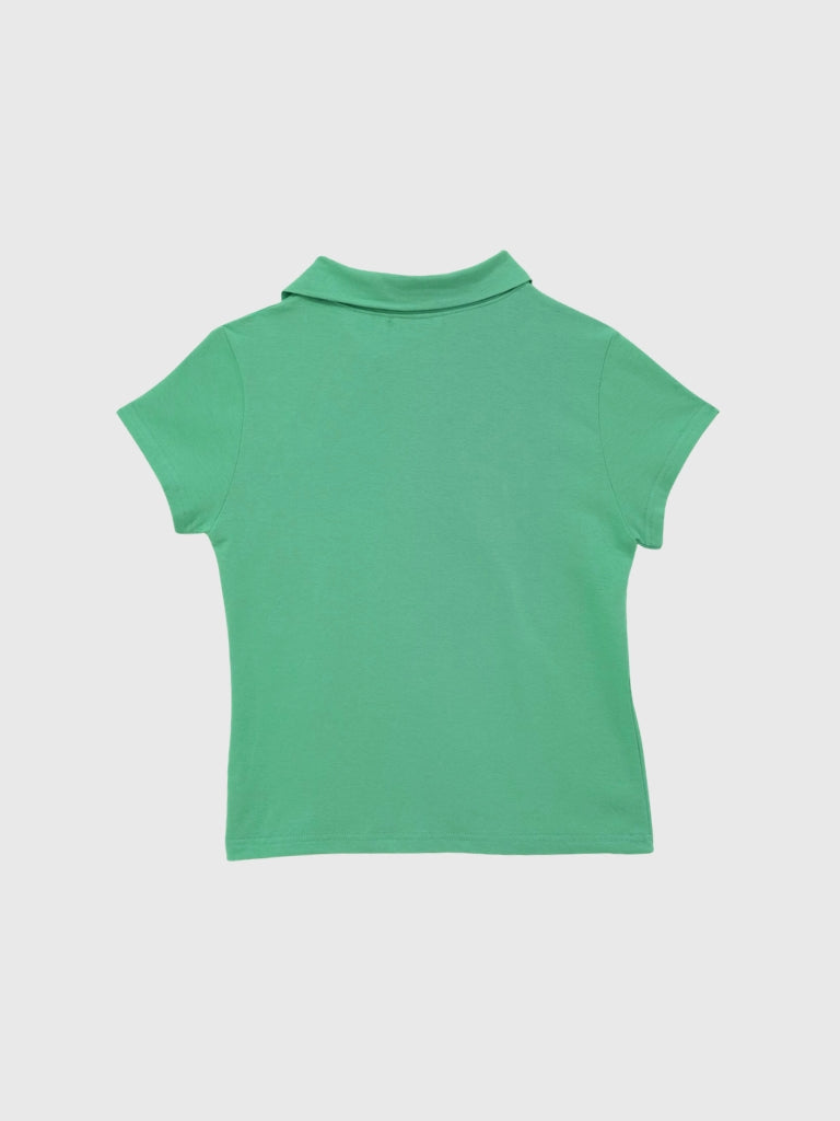 mini collar compact tops