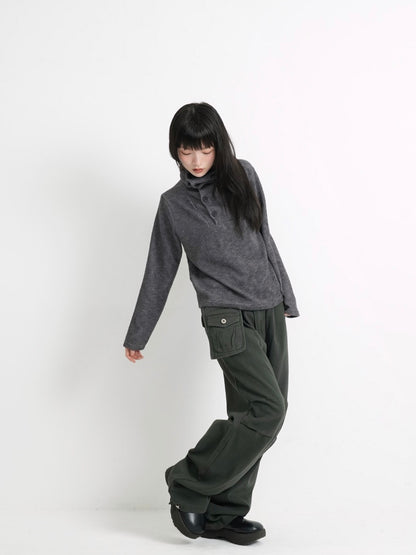 panel pocket cargo pants