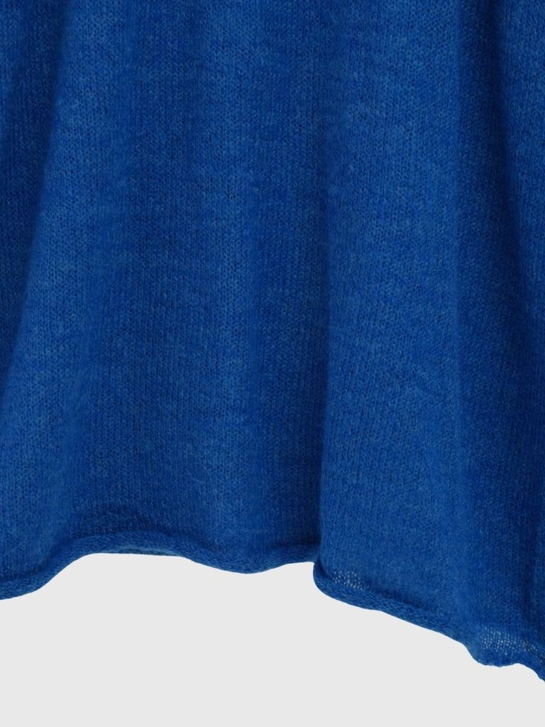 wool off shoulder knit