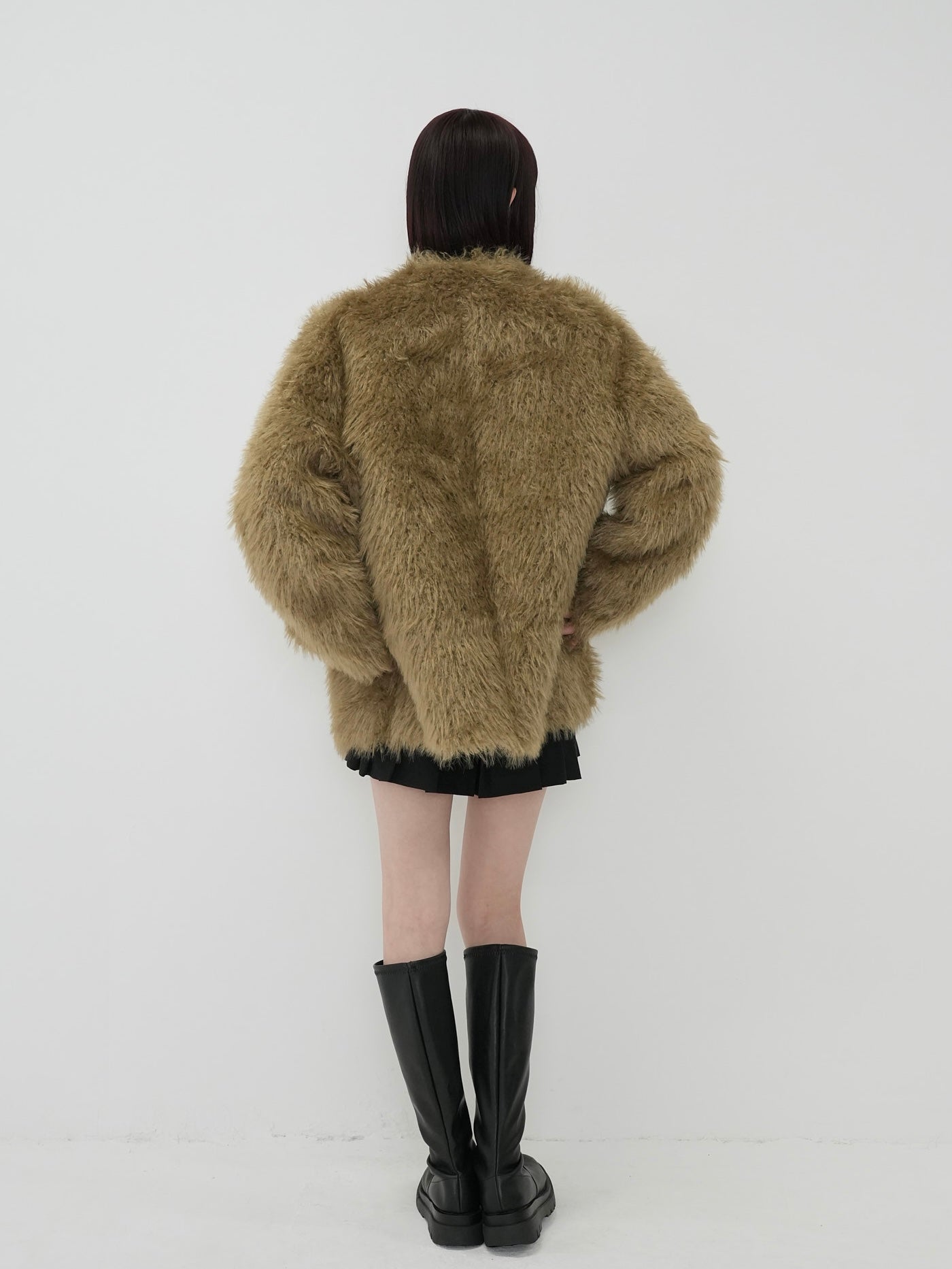 faux fur coat