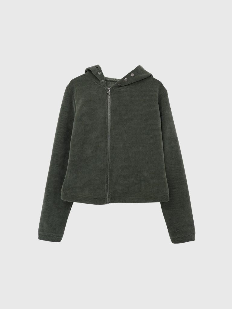 fabric hood zip tops