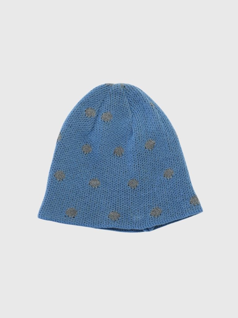 dot knit beanie