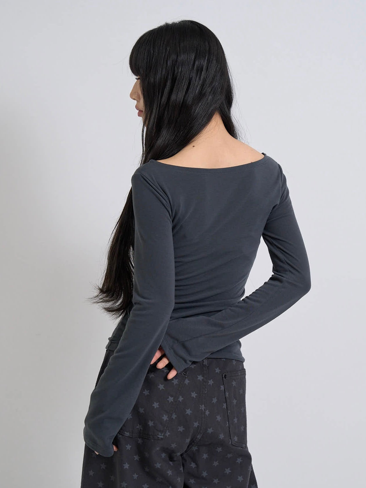 double row button tops