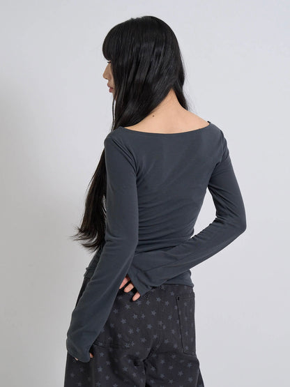 double row button tops