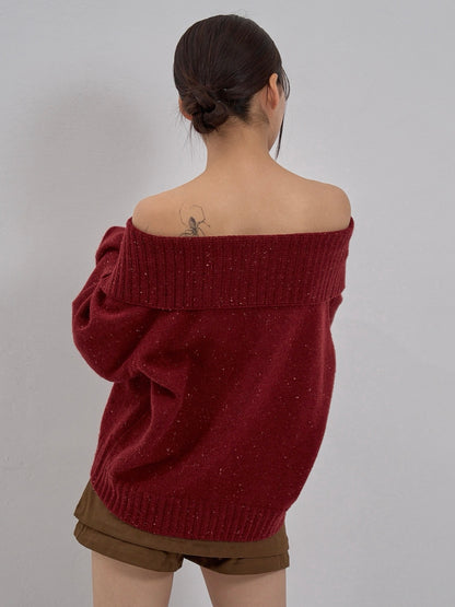 nep high neck cardigan