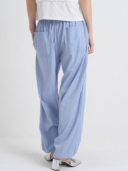 drawstring dot pants