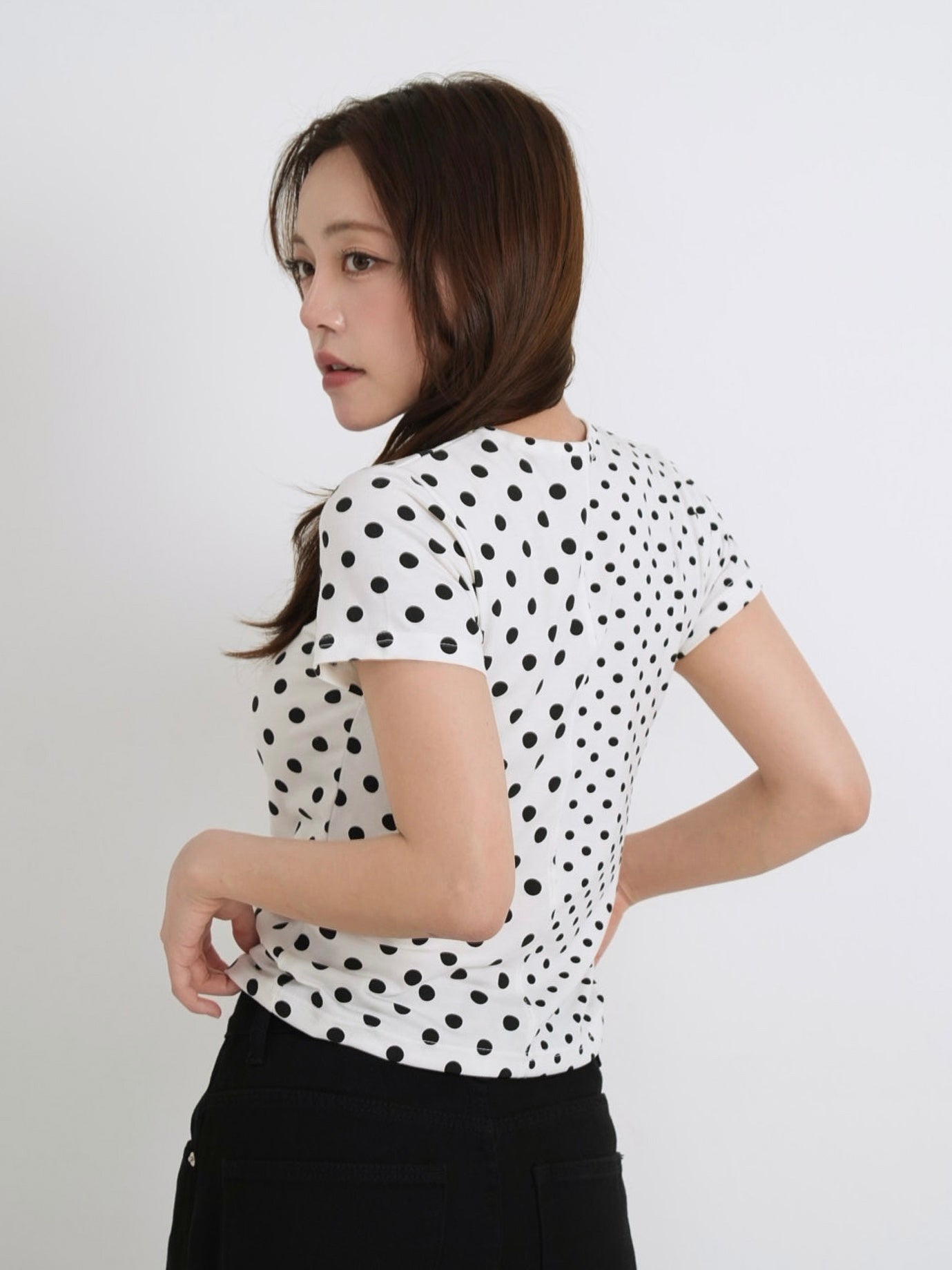 panel half dot tops
