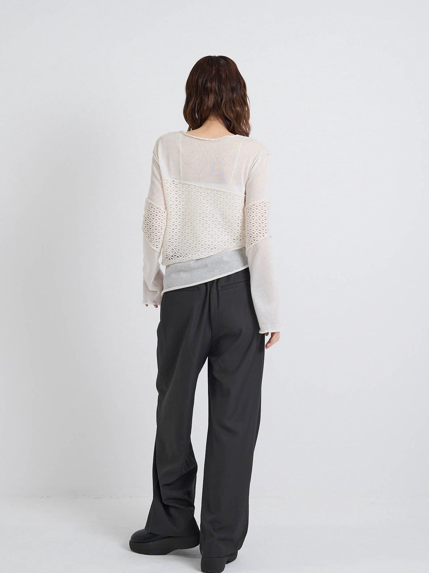 airy open summer knit tops