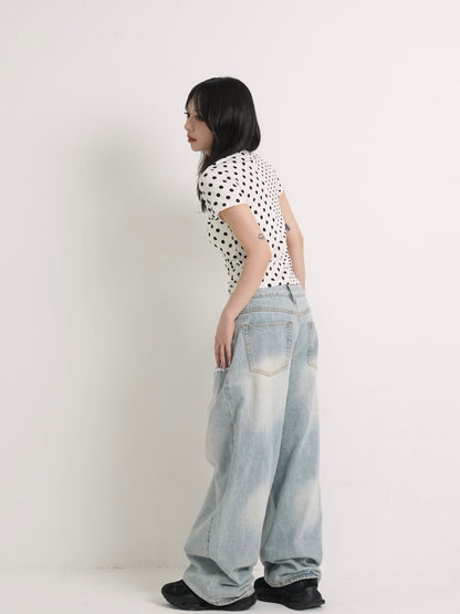 panel half dot tops