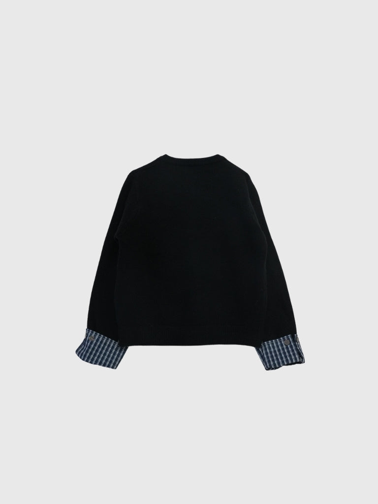 check shirt knit