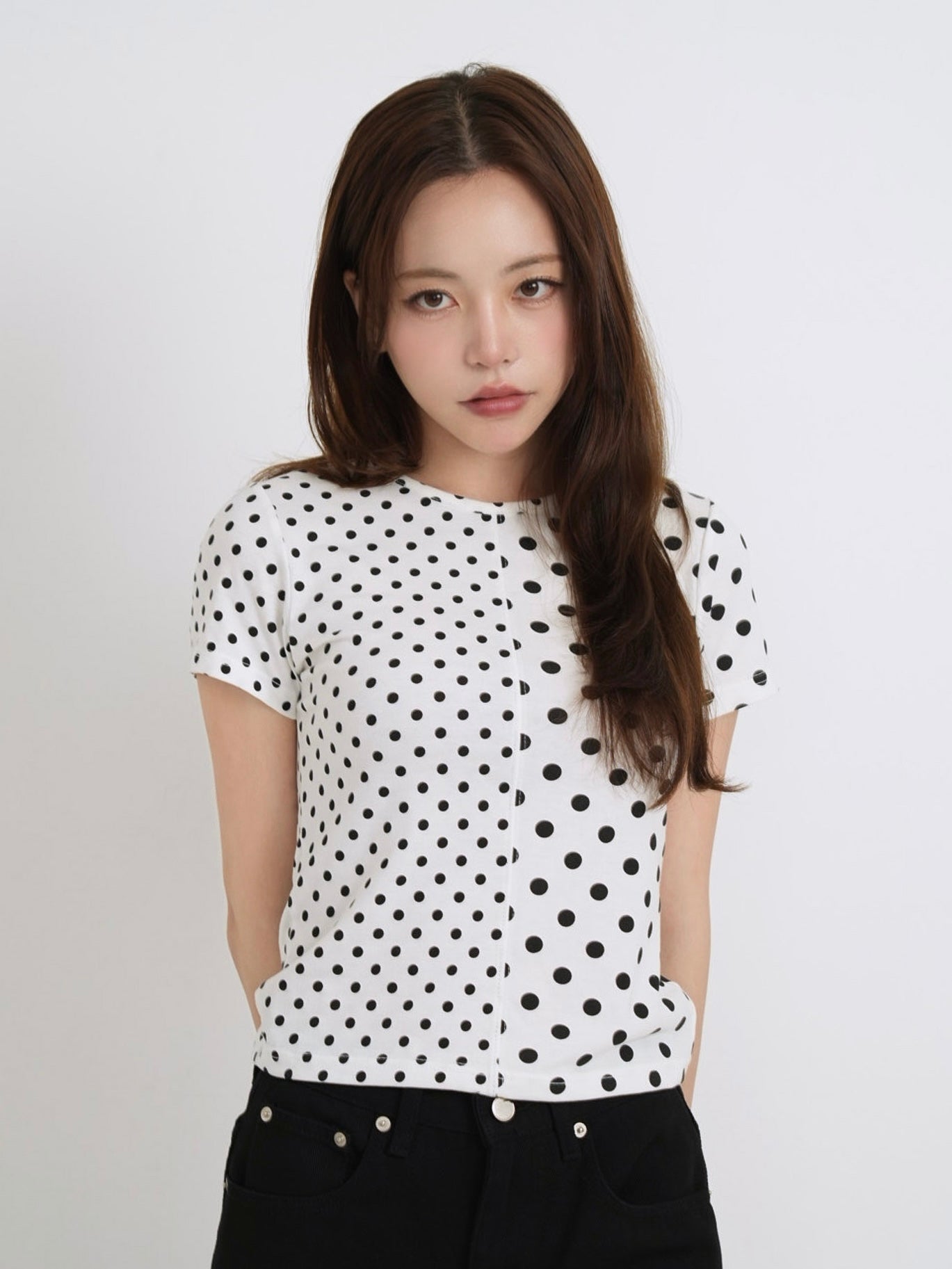 panel half dot tops