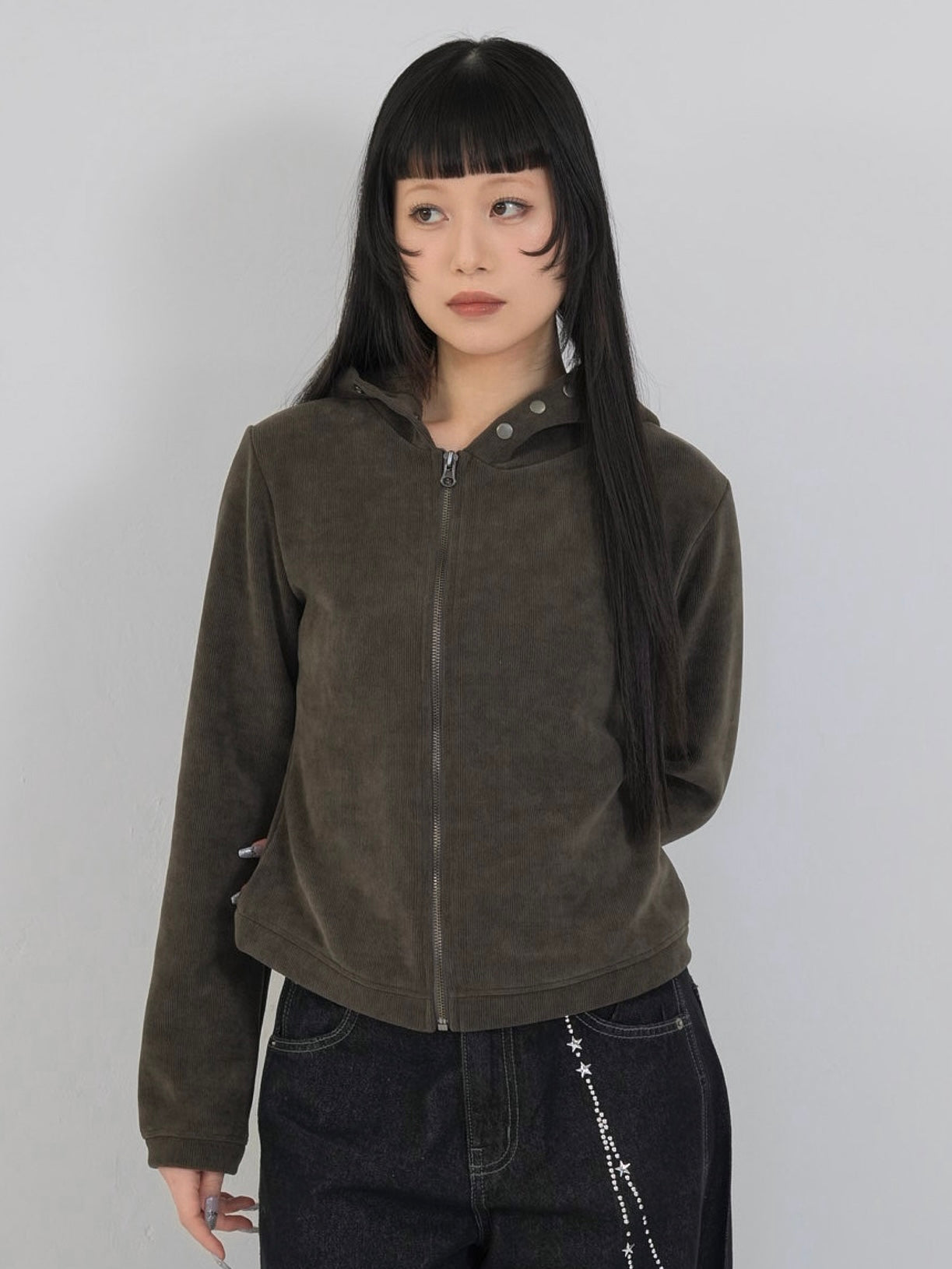 fabric hood zip tops