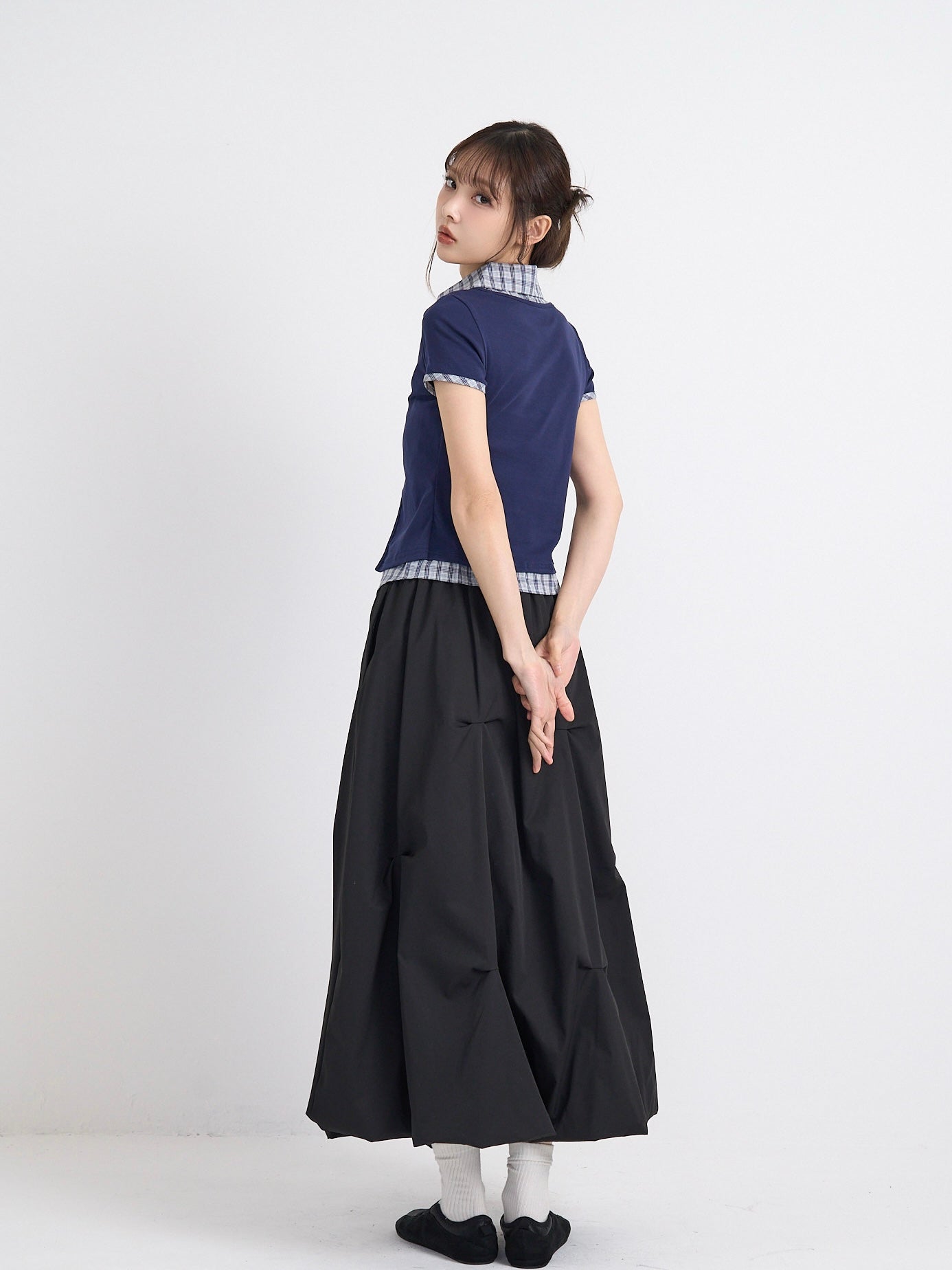 pintuck balloon skirt – enewdnina