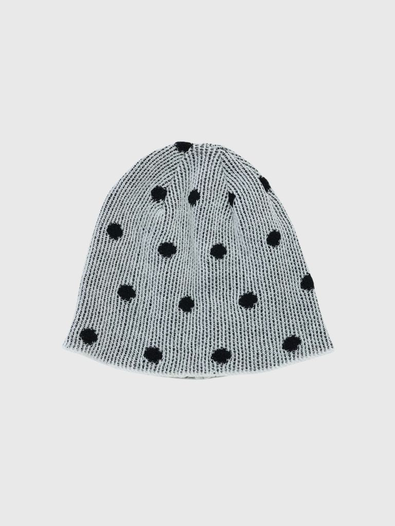 dot knit beanie
