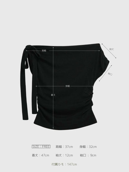 drape tie tops