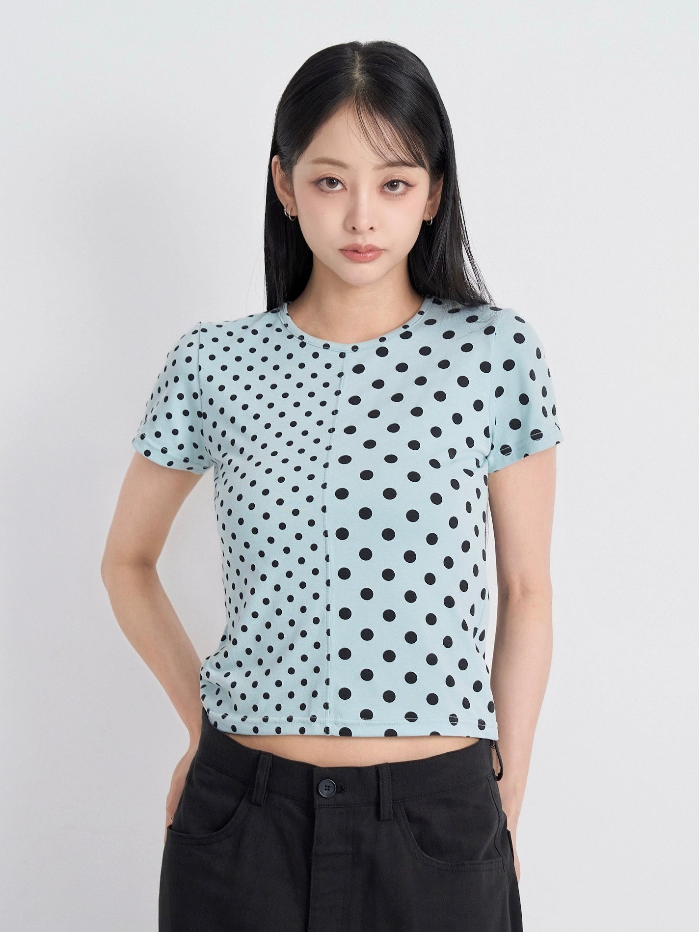 panel half dot tops