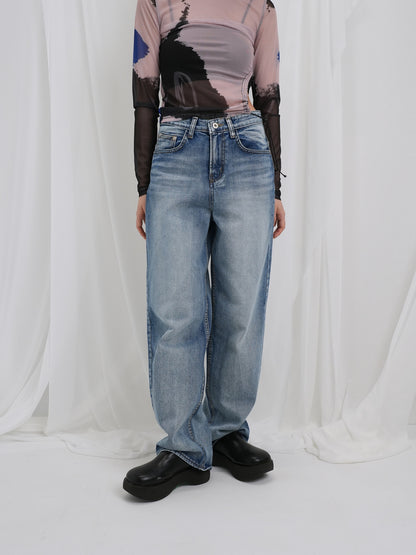 wash denim pants