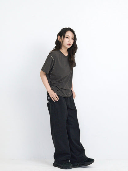 dot pocket pants