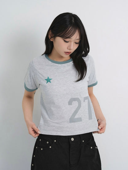 27 star ringer tops