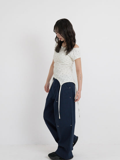 star shirring tops
