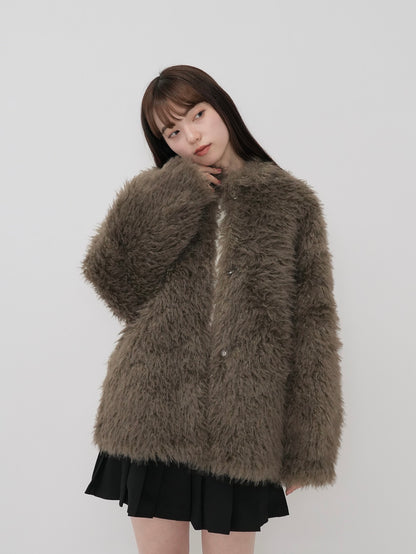 faux fur coat