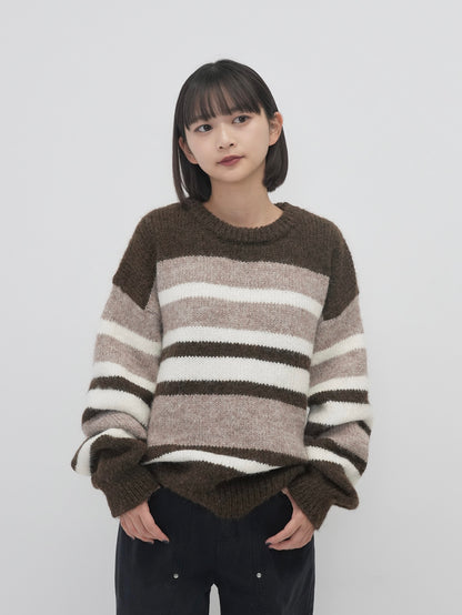 random boarder wool knit