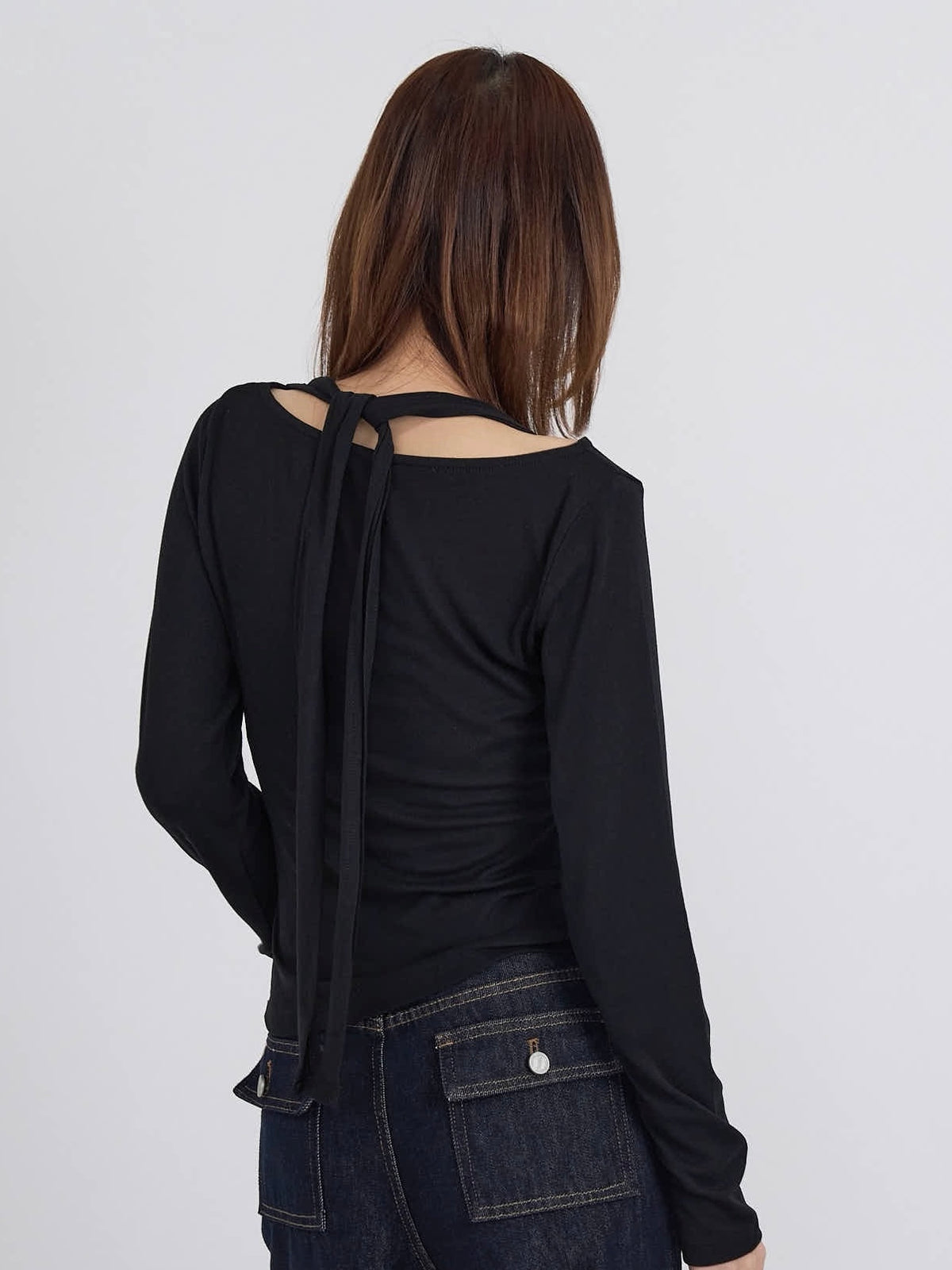 halter drape tops
