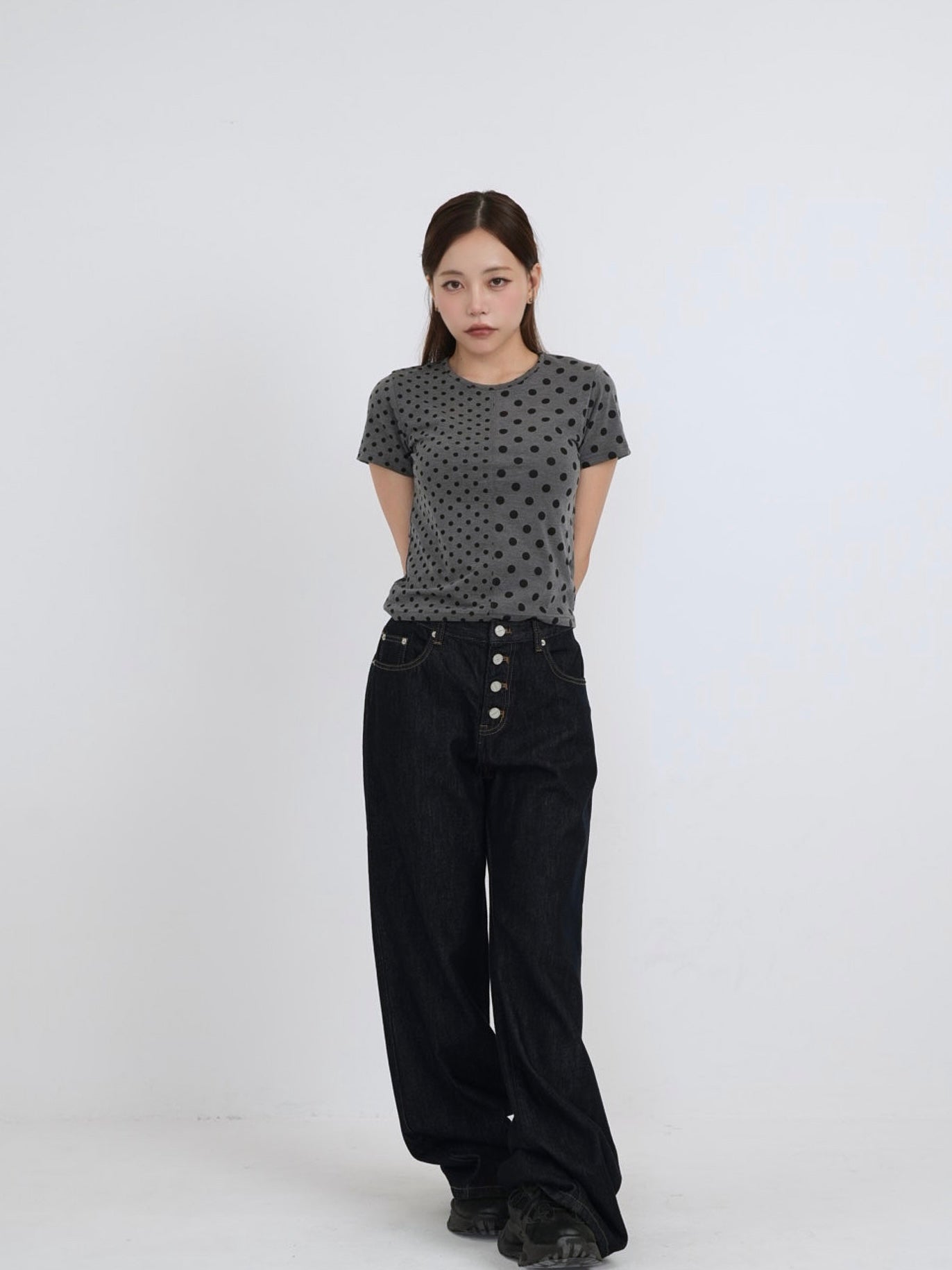 panel half dot tops