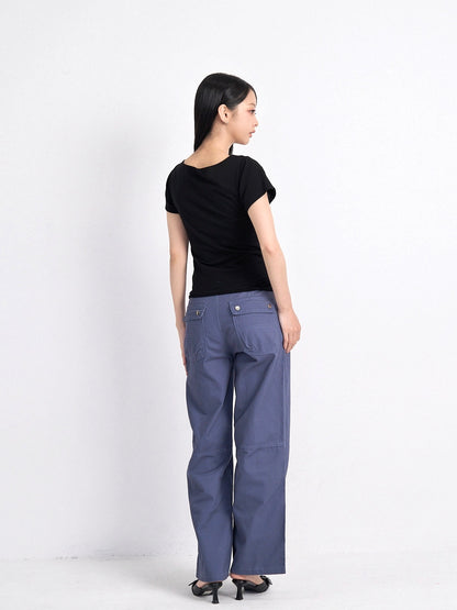 double button tops