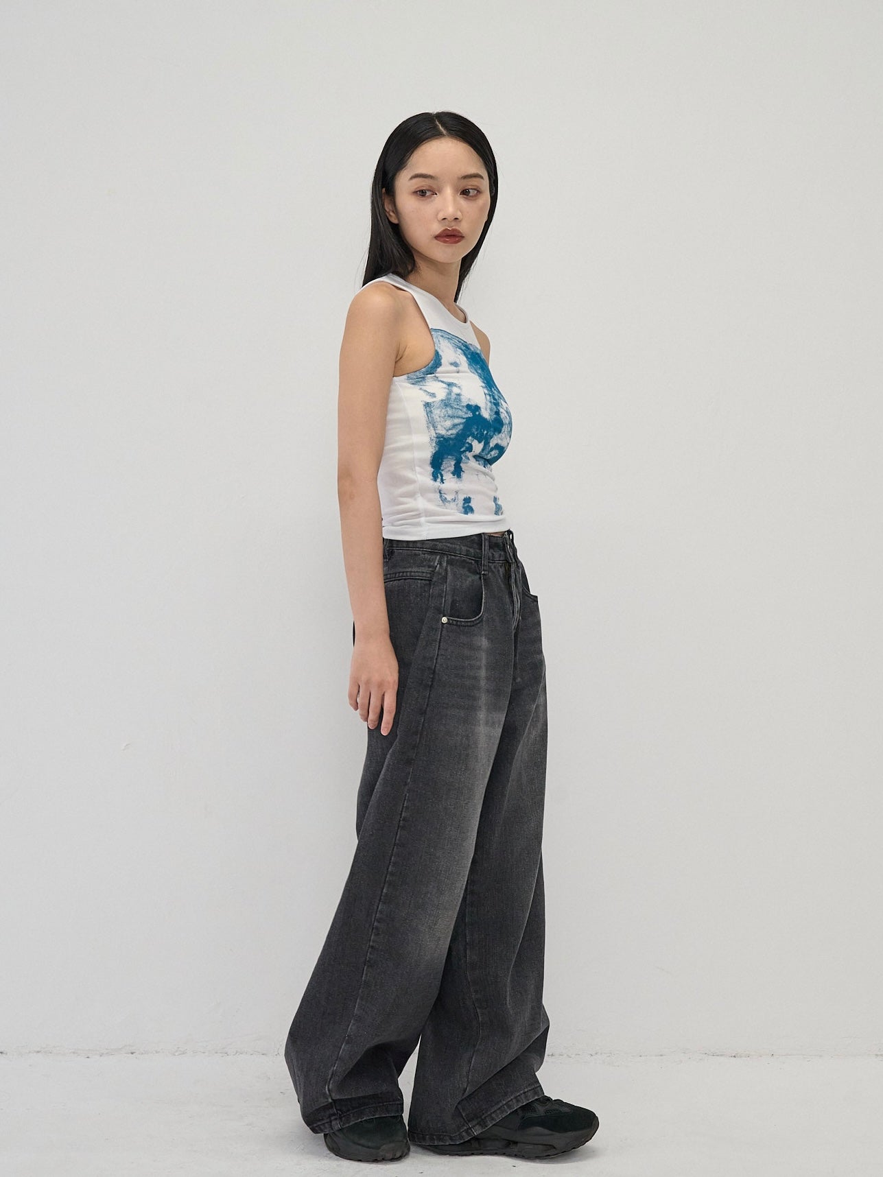 art print tank top