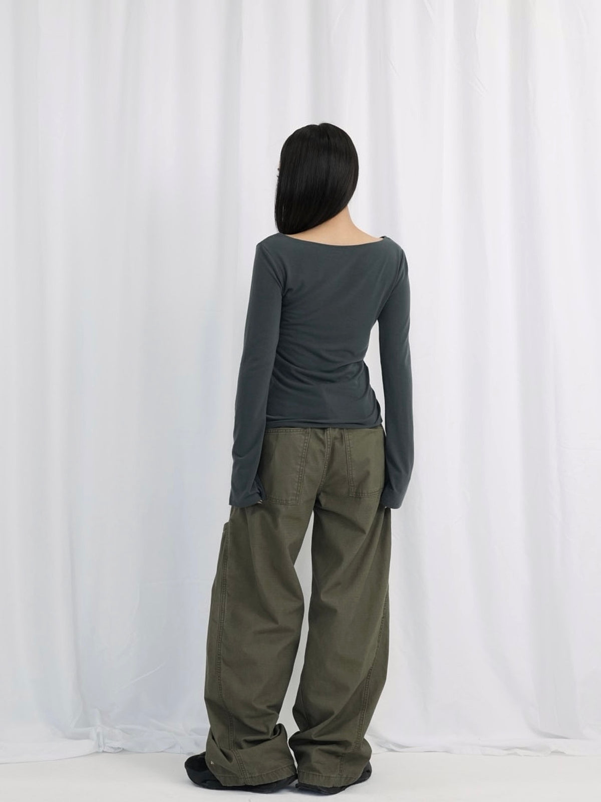 double row button tops