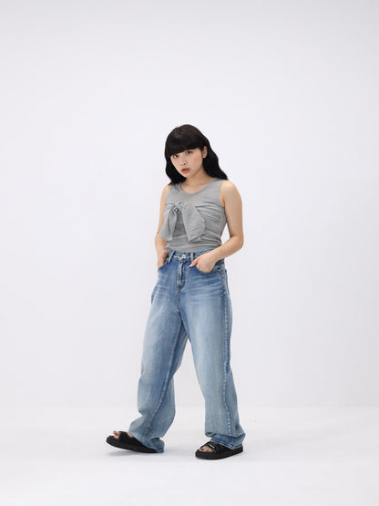 wash denim pants