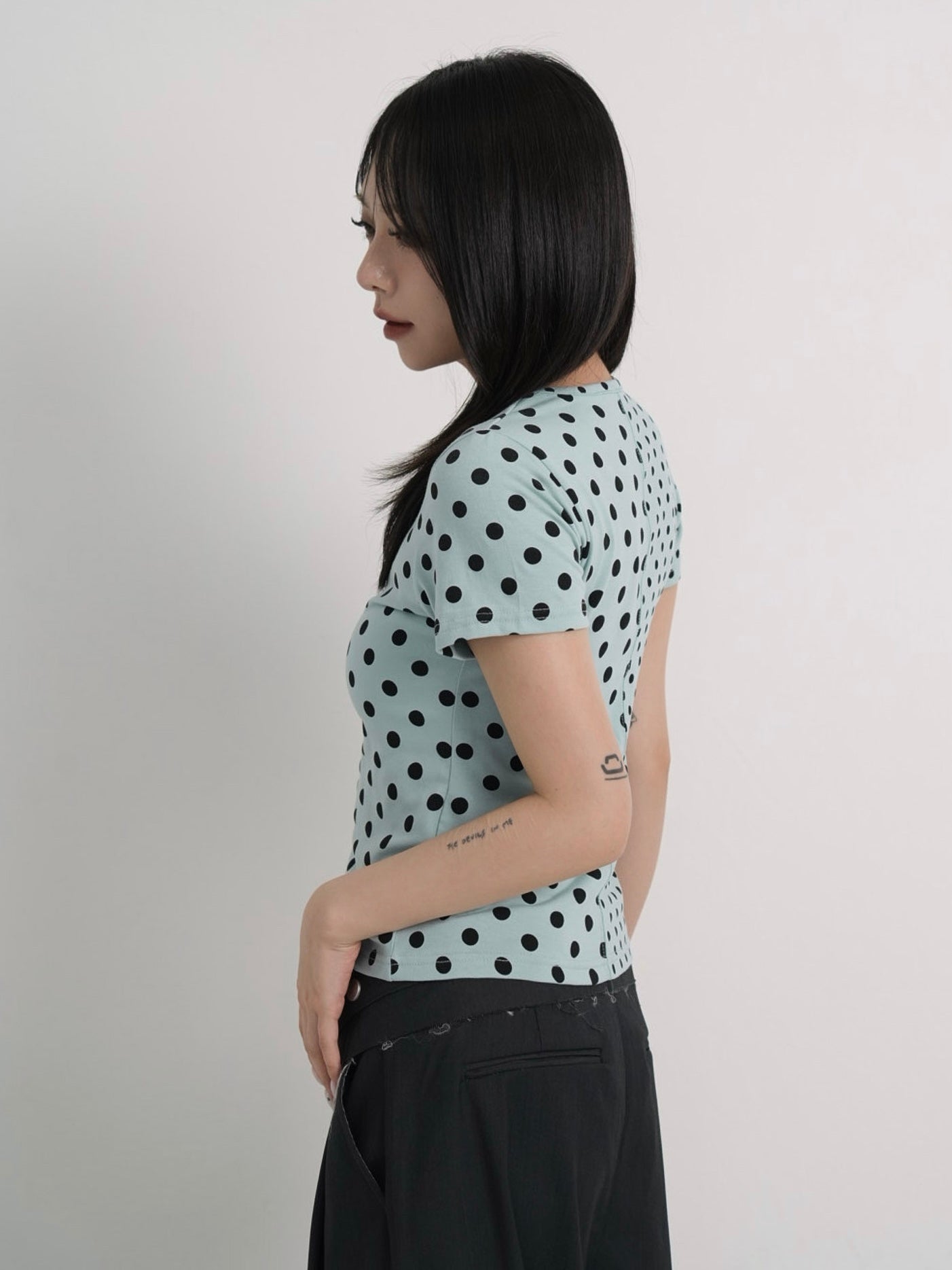 panel half dot tops