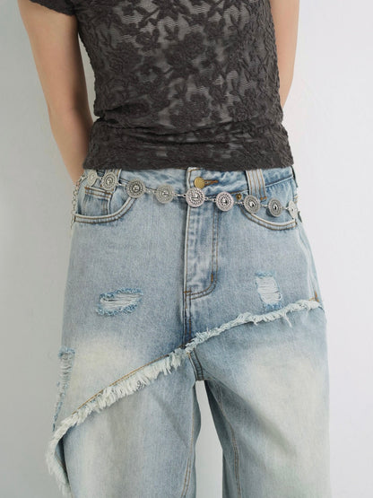 metal chain ball belt