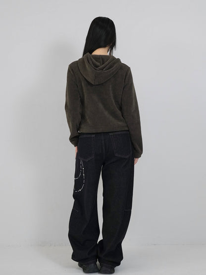 fabric hood zip tops