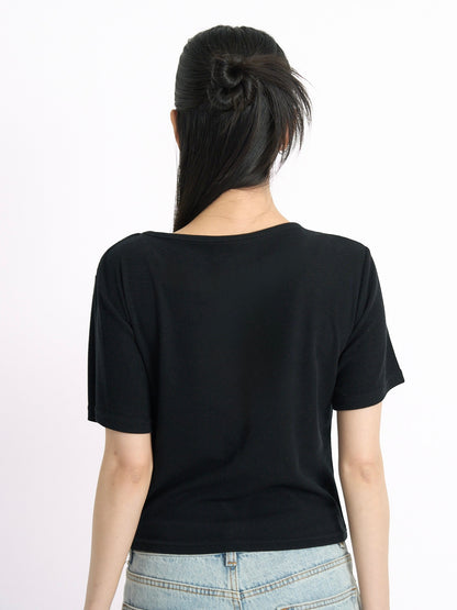 cut out stripe tops